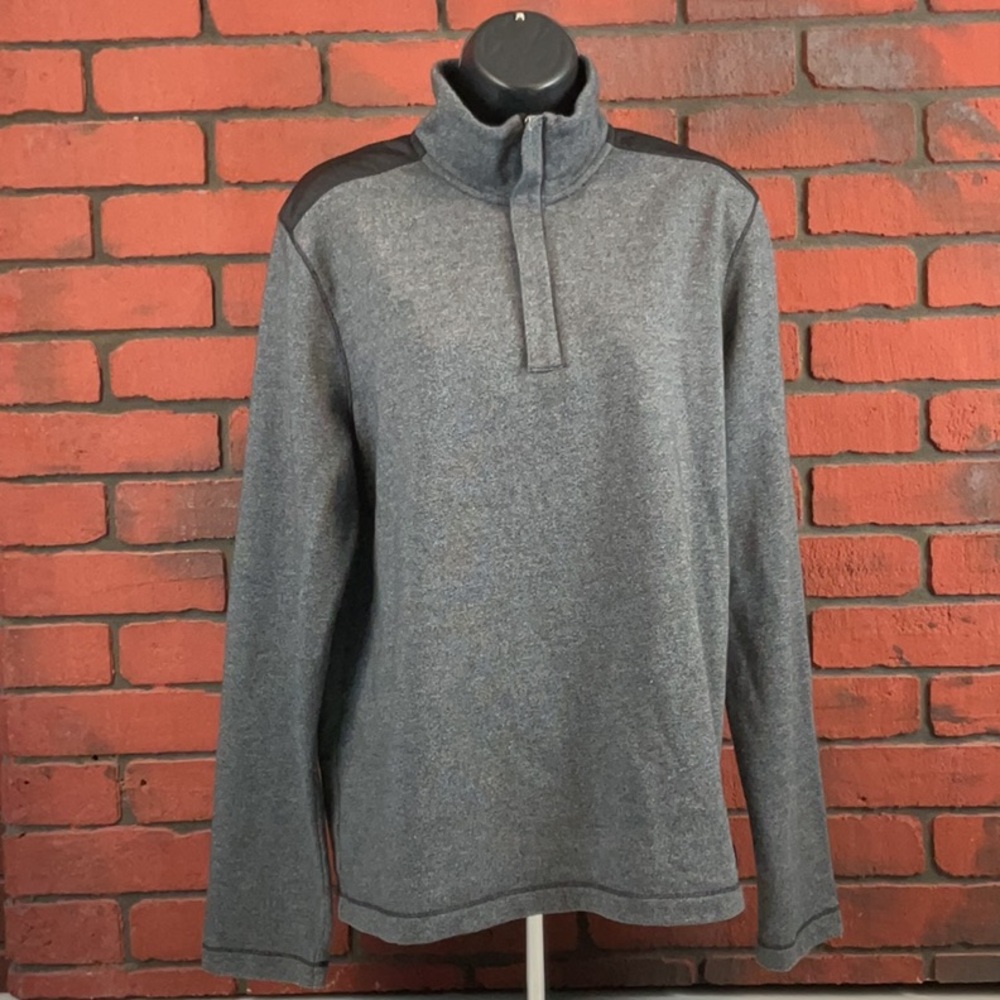 Michael Kors Woman's‎ Medium Grey Quarter Zip Sweatshirt – Casual, Cozy